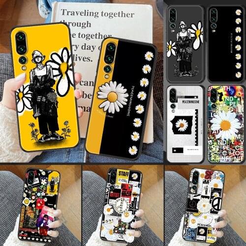 G Dragon peaceminusone Phone case For Huawei P Mate P10 P20 P30 P40 10 20 Smart Z Pro Lite 2019 black silicone Etui pretty