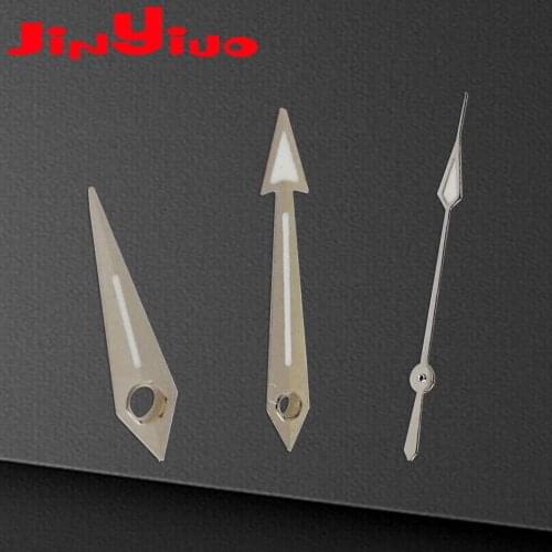 New Silver White stainless steel Watch Hands Needles Fit For ETA 2824 Automatic Movement Mens Watch Points High Quality hands