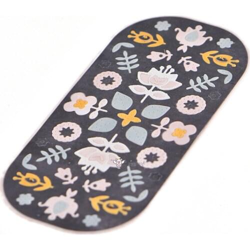 New Oval flower leaf frame metal Cutting Dies Stencils DIY Scrapbooking Paper/photo Cards Embossing Dies