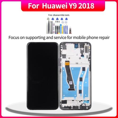 Original Display For Huawei Y9 PRIME 2019 Touch Screen Digitizer Assembly For Huawei Y9 PRIME lcd Replacement With Free Tools