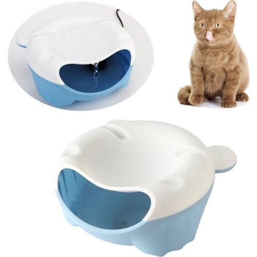 Universal Electric Cat Automatic Drinking Fountain Water Feeding Bowl For Small Pets Puppy Drinking Water Dispenser Storage