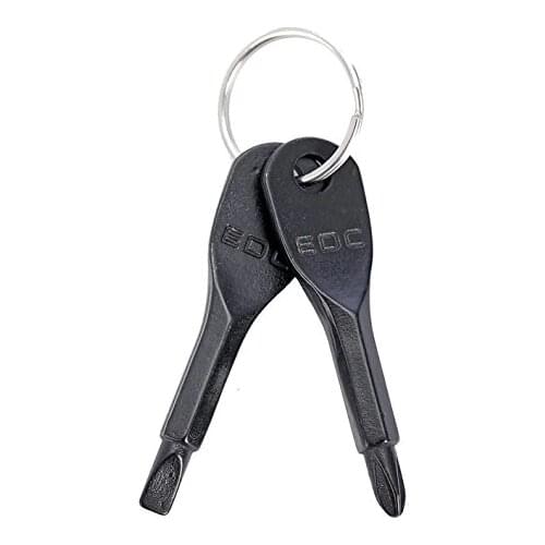 Portable Phillips Slotted Screwdriver Key Ring keyring Multi Mini Pocket Repair Tool Gadget Camp Hike Outdoor