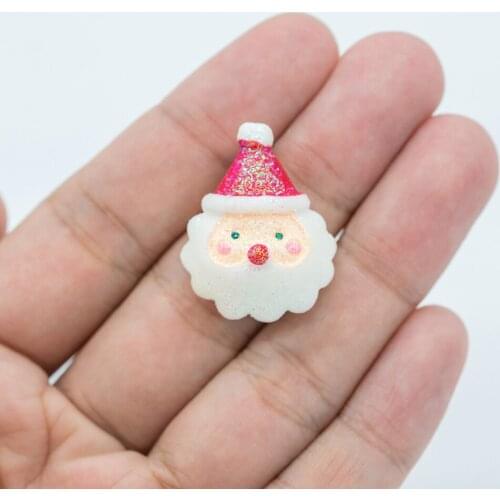 YF253 Santa Claus Silicone Mold - for Dessert Fondant Cake Decorating Tools Chocolate Candy Resin Craft Jewelry