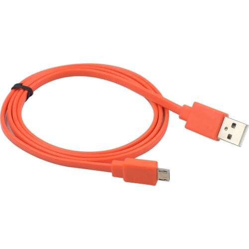 Replacement Flat USB Charging Cable Cord For JBL Charge 3 2 Flip 4 3 2 Pulse 3 2 Go Trip Clip Micro Charge 2 Plus Link 10 20