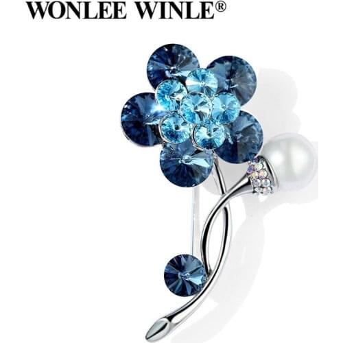 Flower Brooches For Clothes WONLEE WINLE China