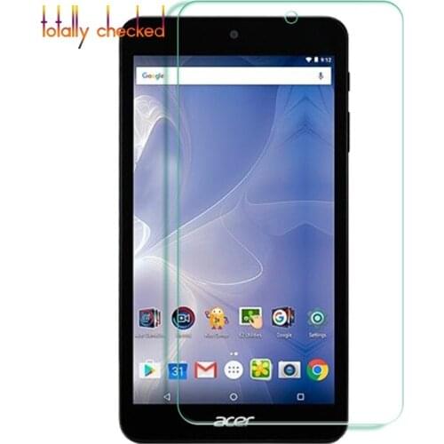 Real Glass for Acer Iconia One 7 B1 780 B1-780 7" Tablet + Dust Stickers 9H Tempered Glass Screen Protector Protective Film