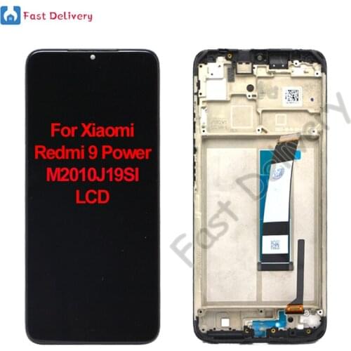 For Xiaomi Redmi 9 Power M2010J19SI LCD Display Touch Screen Digitizer Assembly For Redmi 9 Power lcd Replacement Accessory