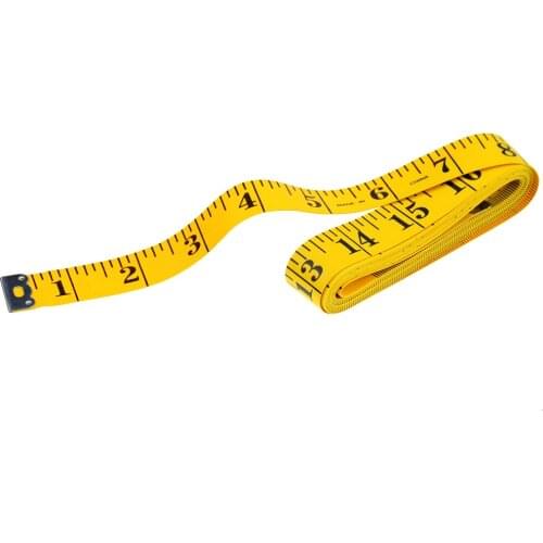 1pcs 3M yellow Sewing Ruler Meter Sewing Measuring Tape Body Measuring Ruler Sewing Tailor Tape Measure Soft