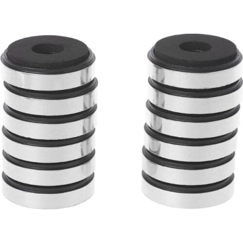 12Pcs Shock Absorption Damping for audio Stereo Speakers Amplifier Feet Pad QXNF