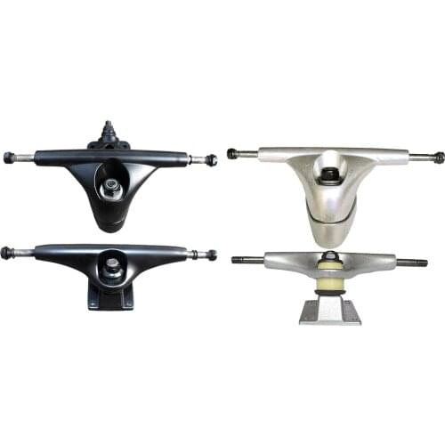 220mm Skateboard Trucks 6.25 Hangar 8.66" Axle Polished High Performance