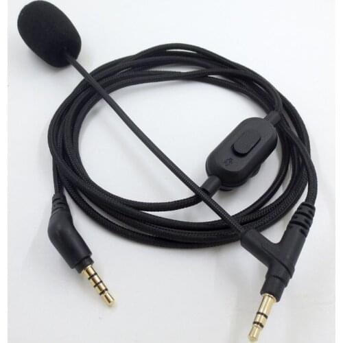 3.5mm Boom Microphone For V-MODA Crossfade M-100 LP LP2 M-80 V-80 To Gaming Headphone For Skype PS4 Xbox One Phones 180cm