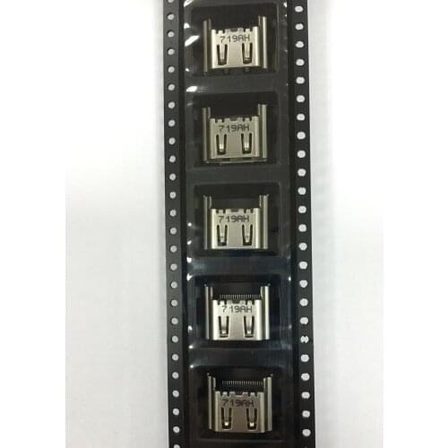 5pcs/lot original new for ps4 game console cuh-1000 1100 hdmi socket connector port with serial number code