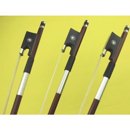 8pcs New Professional Brazilwood Violin bows ebony frog 4/4 full size