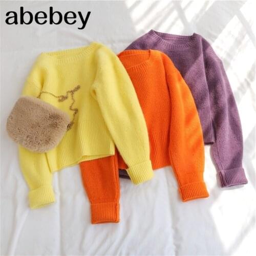 Женские вязаные пуловеры Abebey China At AliExpress