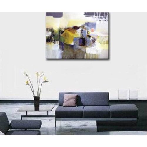 Modern Art on Canvas Abstract Pictures Abstract Oil Painting Wall Art Hang Pictures for Living Room Decoration Home Decor