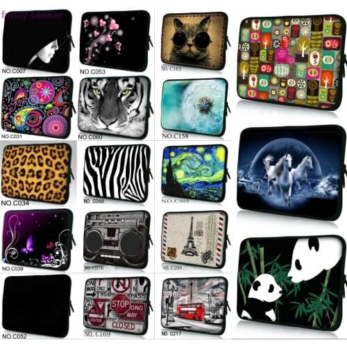10 13 13.3 14 15 15.6 17 17.3 Inch Laptop sleeve Notebook Bag Case Laptop Bag Pouch for ipad macbook HP Dell Lenovo