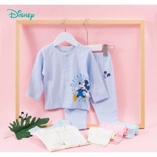 Disney Children Pajamas Boys Cotton Clothes Pants Set Cartoon Sleepwear Kids Pajamas for Girls Toddler Baby Outfits Child Pyjama