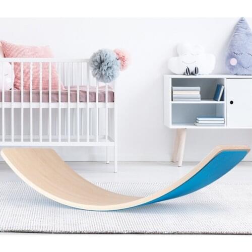 Best Quality Child Wooden Balance Board Body Wobble Balance Workout Twist Training Equipment Childrens Balance Seesaw Toys