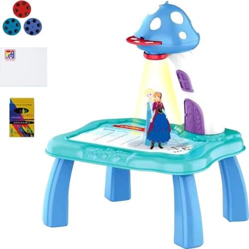 Multifunctional Projector Painting Table Projection Drawing Painting Machine Training Childrens Painting For Children