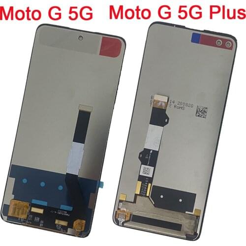 New For Motorola Moto G 5G Plus LCD Display + Touch Screen Digitizer Assembly For Moto G 5G LCD Replacement With Tools