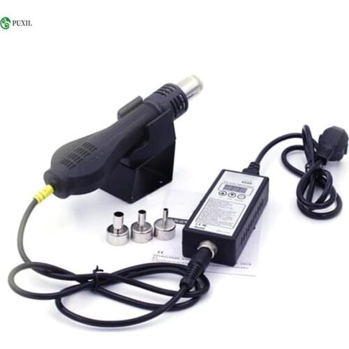PUIXIL 8858 Portable BGA Rework Soldering Station Hot Air Gun Hair Dryer Heat Blower Gun Desoldering Welding Tool