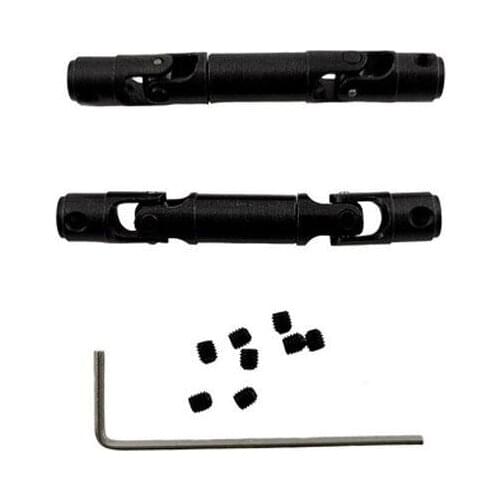 Removable Metal Transmission Drive Shaft Accessory Fitsfor WPL C-14 C-24 B-36 C-34 C-44 MN90/MN96/MN99/MN91/MN99S 1/16 Truck Pa