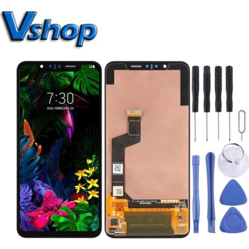 G8s ThinQ LCD Touch Screen and Digitizer Full Assembly for LG G8s ThinQ Mobile Phone LCD Display Replacement Part