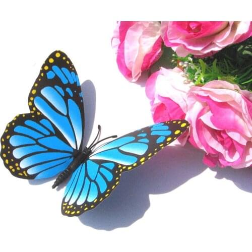 Goods for A Summer Residence Home and Decorative Outdoor Garden Exterior Decorations Animals Solar Butterflies Street Yard Decor