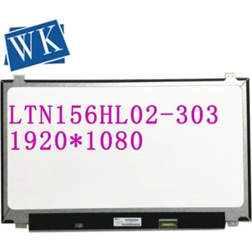 Free shipping LTN156HL02 303 LTN156HL09 401 Laptop Lcd Led Screen 1920*1080 EDP 30 Pins IPS