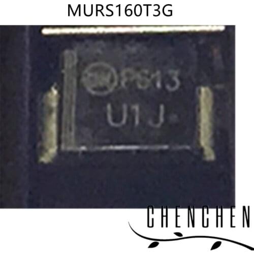 10pcs/lot MURS160T3G U1J SMB DO-214AA 100% New