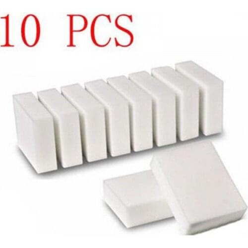 10pcs Multi-functional Kitchen Melamine Magic Sponge Eraser Dish Washing Pad kitchen Tile Clean Sponge