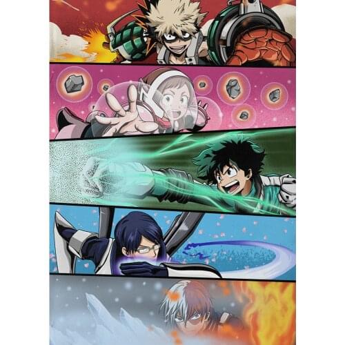 5D Diamond Painting Embroidery Anmie My Hero Academia Picture Full Drill Cross Stitch Kits Bead Work Home Decoration