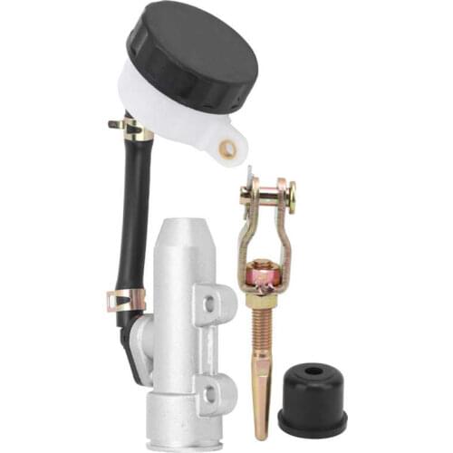 ATV Accessory Rear Foot Brake Master Pump with Reservoir 9010-080400 Replacement for Rancher 500 600 ATV UTV Brake Master Pump
