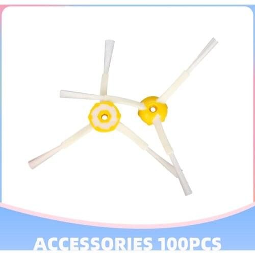 Wholesale 100Pcs Side Brush for iRobot Roomba 600 Series 615 664 671 690 691 694 650 Robotic Vacuum Cleaner Replacements Parts