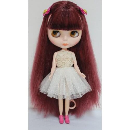 Free Shipping Top discount 4 COLORS BIG EYES DIY Nude Blyth Doll item NO. 7 Doll limited gift special price cheap offer toy