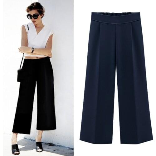 Cnivzi Women's Wide Trousers