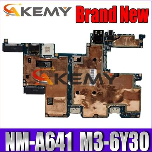 For Lenovo MIIX 700-12ISK MIIX700 MIIX-700-12ISK CMX40 NM-A641 tablet motherboard CPU M3 6Y30 4G 100% Test OK
