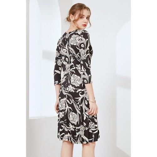 ISINBOBO Summer Dresses With Print