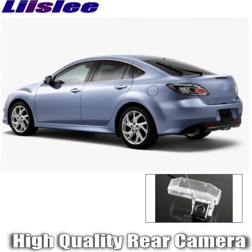 LiisLee Car Reversing image Camera For Mazda 6 M6 Mazda6 Atenza GH1 GH2 2007~2012 Night Vision WaterProof Rear View back up CAM