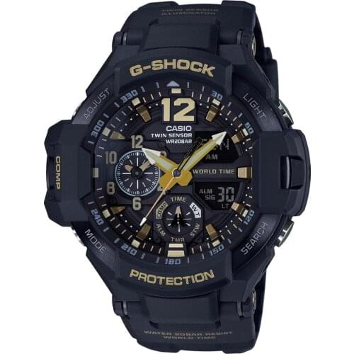 Casio GA-1100GB-1ADR Men Wristwatch Clock