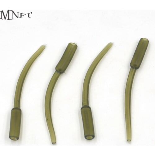MNFT 100Pcs Soft Inline Mould Inserts for Carp Coarse Fishing Lead Weights Leads Tubes Dice lead Fishing Mould Accessory