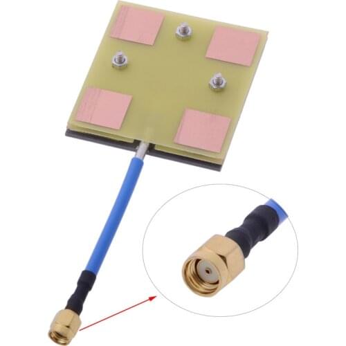 FPV 5.8G 14dBi High Gain Panel Antenna RC Multirotor Airplanes Antenna RP SMA Panel Antenna for fix-wing airplane Boscam tx