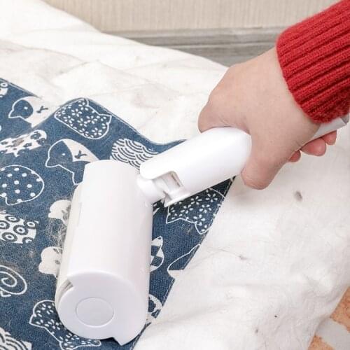 Pet Hair Remover Roller Pet Dog Cat Hair Removing From Furniture Self-cleaning Lint Roller for Dog Cat Pet Cleaning Supplies