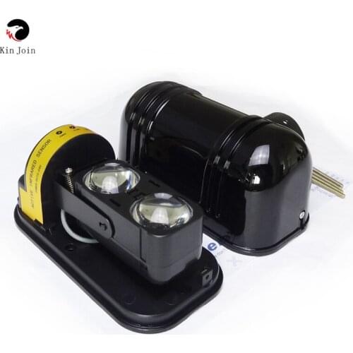 Alarm Verwendung 20m ~ 150m Wand Tor Fenster Infrarot Doppel Strahl Detektor Perimeter Schutz 2 Strahl infrarot Sensor