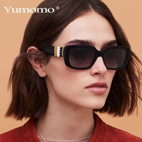 Rectangle Vintage Sunglasses Women Men 2021 Fashion Brand Designer Sun Glasses Square Full Frame Eyewear Unisex Shades UV400