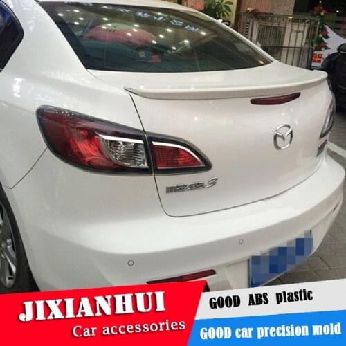 For Mazda 3 Spoiler 2006-2013 Mazda3 Spoiler ycyw ABS plastic Material Car Rear Wing Color Rear Spoiler