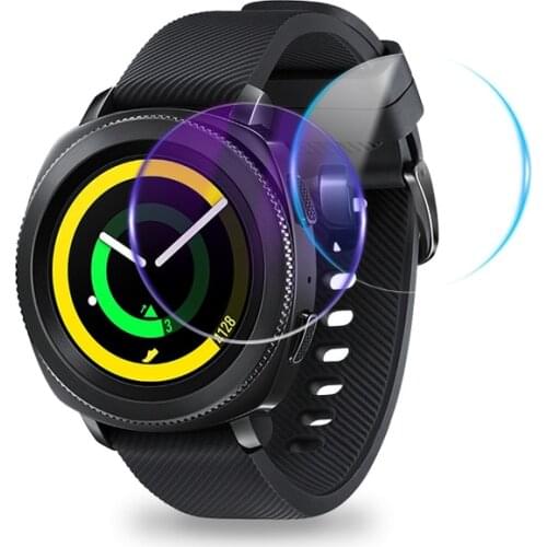 Tempered Glass for Samsung S3 Frontier S2 Screen Protectors Anti-scratch Protective Cover Film on Gear Sport S4 Smartwatch