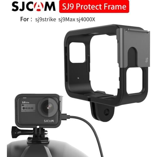 SJCAM SJ9 Frame with 1.5m Cable Protect Frame Holder Plastic Frame Case for SJCAM SJ9 Series SJ9 Strike SJ9 Max Action Cameras