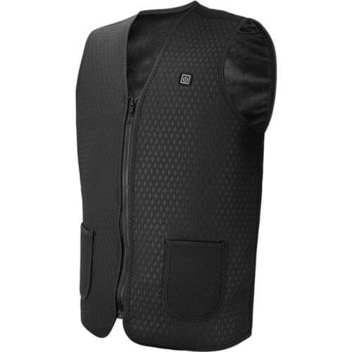 Women Men Electric Heated Vest jacket Temperature Adjustable Winter Warm USB Heating Clothes Waistcoat Tactical Hiking Camping