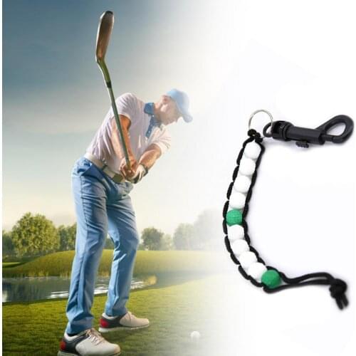 1pcs Golf Stroke Score Counter Plastic Golf Ball Beads Putt Counter Training Accessories Aids Easy To Use new wholesale